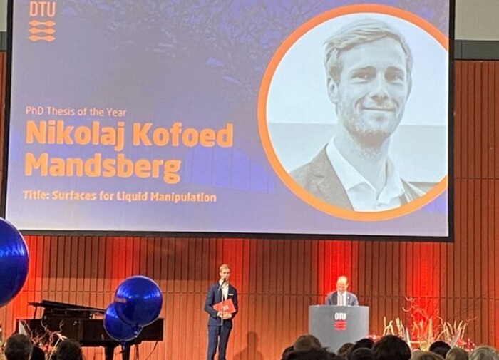 Nikolaj Kofoed Mandsberg Best PhD Thesis at DTU 2021